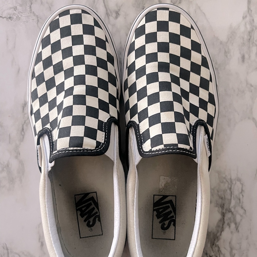 *PRICE DROP* Vans Checkered Slip-Ons